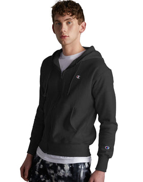 Reverse Weave Full Zip Hoodie, C Logo